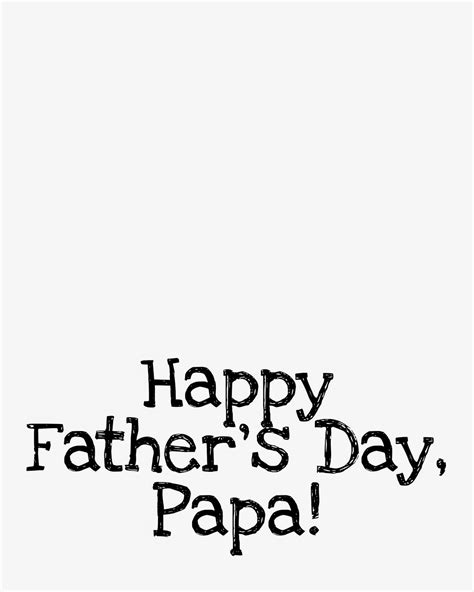 Father S Day Printable Papa Get What You Need For Free