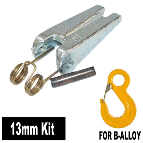 B Alloy Safety Latch Kit 13mm For 13mm Eye Sling Hook Be885810