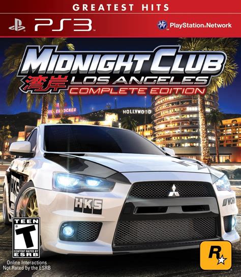 Midnight Club La Complete Edition Platinum Game Playstation 3