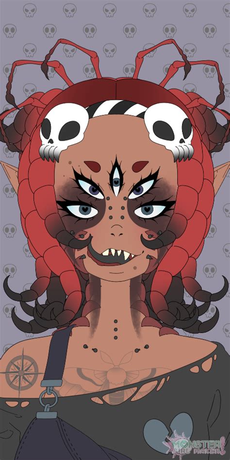 Monster Girl Maker By Ghoulkiss Monster Girl Creepy Monster Monster