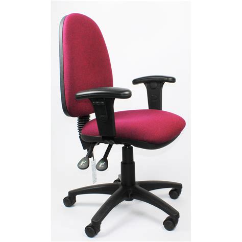 High chairs are convenient, and they help contain the mess that comes along with starting solids. Used High Back Operator Chair With Adjustable Arms ...