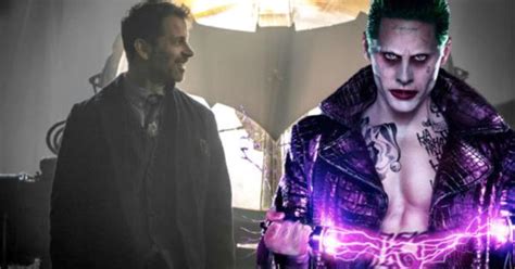 Jared leto as the joker in zack snyder's justice league. Zack Snyder alaba al Joker de Jared Leto y David Ayer ...