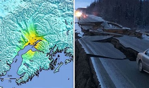 Blue, < 1 day, yellow, < 1 week). Massive 7.0 Earthquake Hits U.S. In Alaska - Signs Of The ...