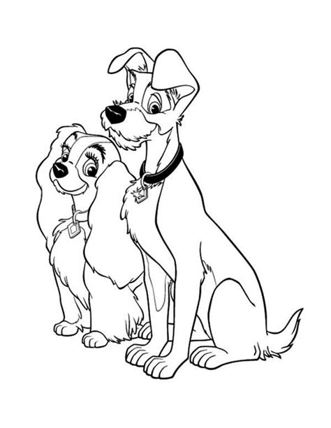 Lady And The Tramp 133269 Animation Movies Printable