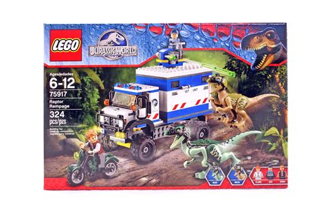 Raptor Rampage Lego Set 75917 1 Nisb Building Sets Dinosaurs Jurassic World