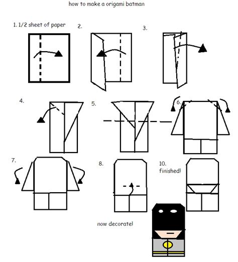 How To Fold Origami Paperman By Arty12300 On Deviantart