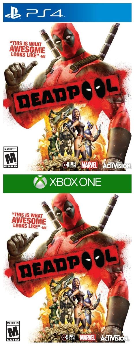 Deadpool Re Releases On Playstation 4 And Xbox One That