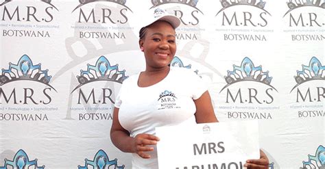 mokaragana presenter atamelang a contestant in beauty pageant botswana youth magazine