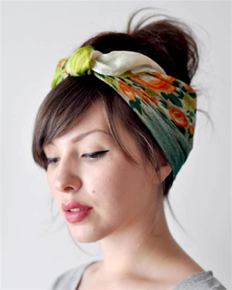 11 Easy Vintage Hairstyles That Are A Cinch To Do — We Promise Scarf
