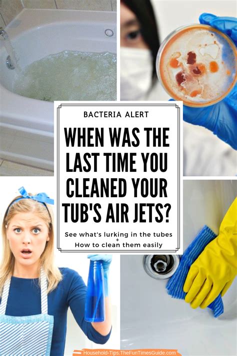 Using bleach to clean jacuzzi jets. Bacteria Alert: How To Clean A Jetted Tub Or Bathroom ...