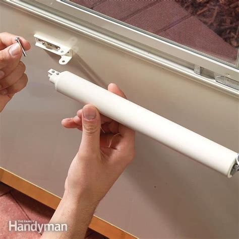 If you have difficulty locking the door, it is most likely due to the locking bars you can quickly fix your locks by adjusting the guides the locking bars ride on and get your door to lock. How to Make Perfect Closing Screen Doors | The Family Handyman