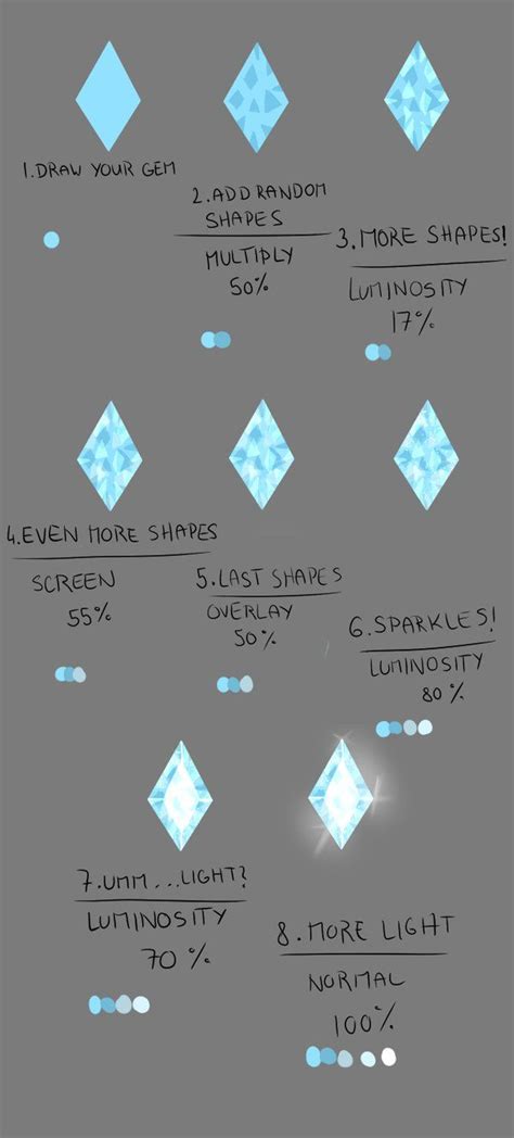 The pen tool is one of the most useful tools in the photoshop tool palette, but it can also 3. How do I draw: Gems by Lairai on deviantART | Digital art ...