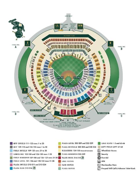 Seating Chart Oakland Coliseum Amulette