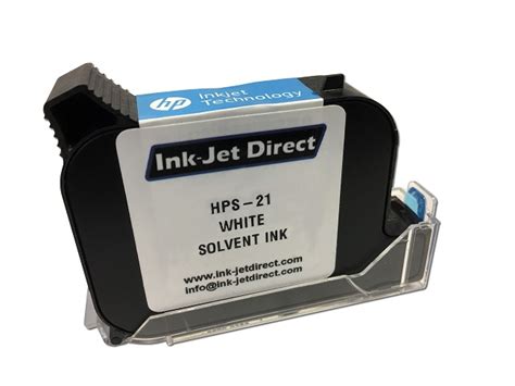 Hps21 Quick Dry Ink Cartridge White Ink Ink Jet Direct
