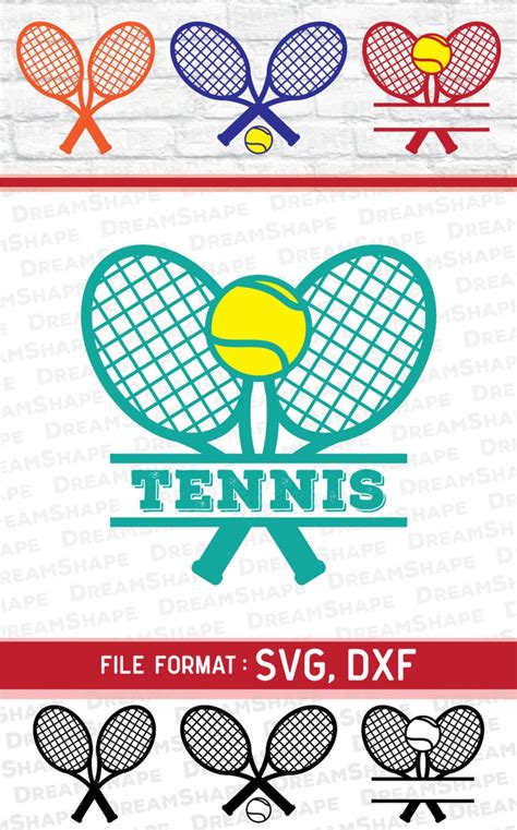 Tennis SVG Tennis SVG Cut File for Cricut Vinyl Cutters