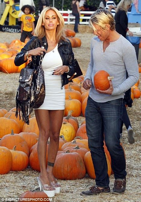 Shauna Sand Visits Pumpkin Patch In Frightfully Revealing Outfit