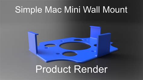 3d Printed Mac Mini 2020 Wall Mount By Kim Panattoni Pinshape
