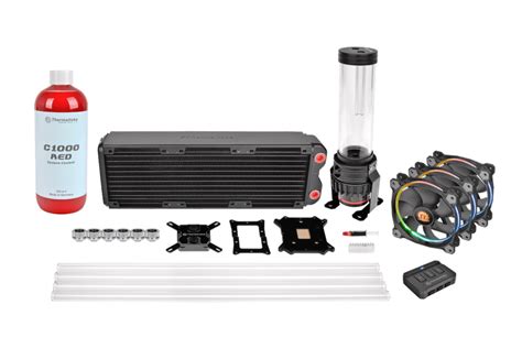 Thermaltake Intros Pacific Rl360 D5 And Rl240 D5 Hard Tube Water Cooling