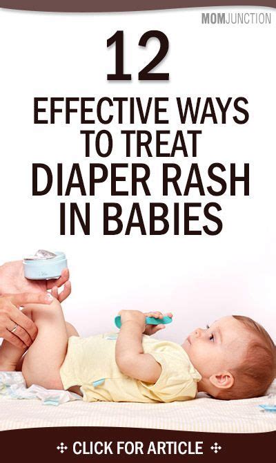 12 Effective Ways To Treat Diaper Rashes In Babies Diaper Rash