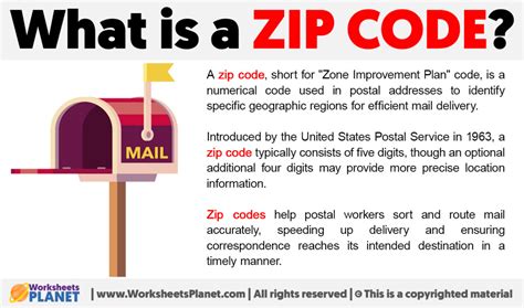 What Is A Zip Code Definition Of Zip Code