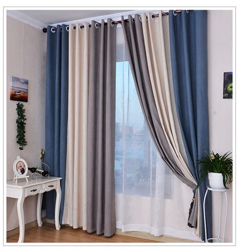 Navy Blue Living Room Curtains Zion Modern House
