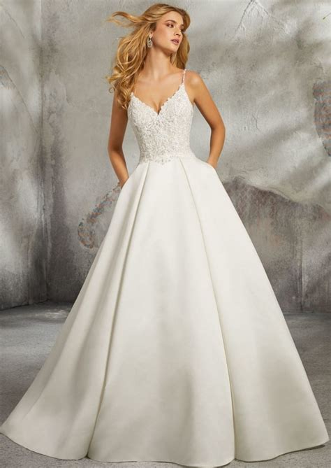 Morilee Luella Bridal Gown Tulle Balls Tulle Ball Gown Ball Gowns Alencon Lace