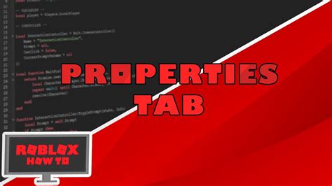 Roblox How To Properties Tab Roblox Scripting Tutorial 3 Youtube