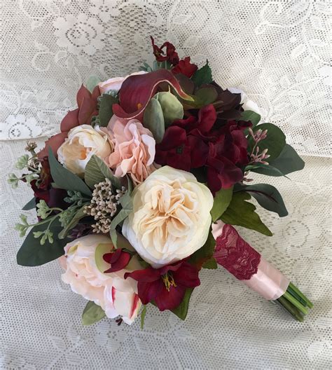Check spelling or type a new query. Wedding bouquet,Bridal bouquet,Burgundy and Blush Wedding ...