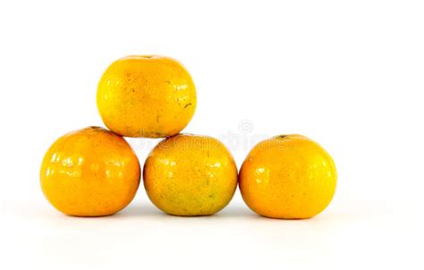Four Oranges Isolated Stock Photo Image Of Ingredient 29180418