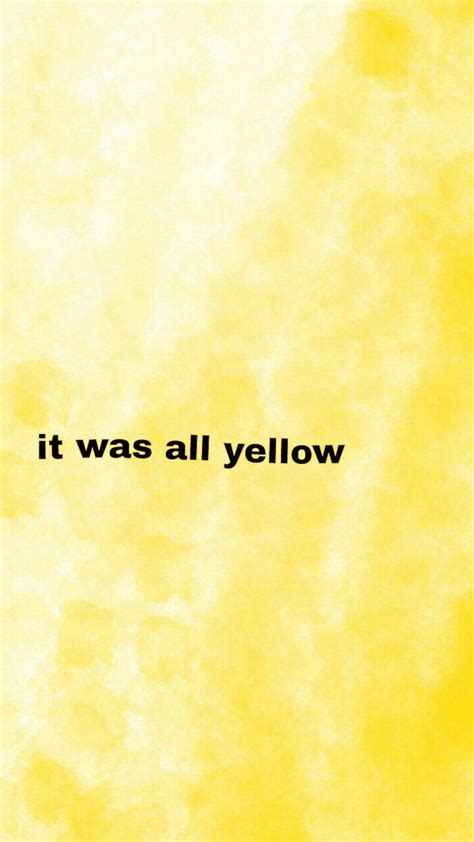 And It Was All Yellow Fondo De Pantalla De Coldplay Chiste De Novios