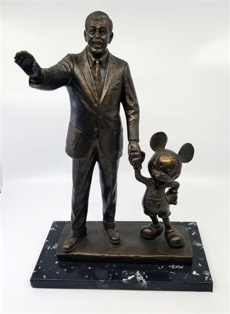 Walt And Mickey Resin Partners Statue Id Janpartners20240 Van Eaton
