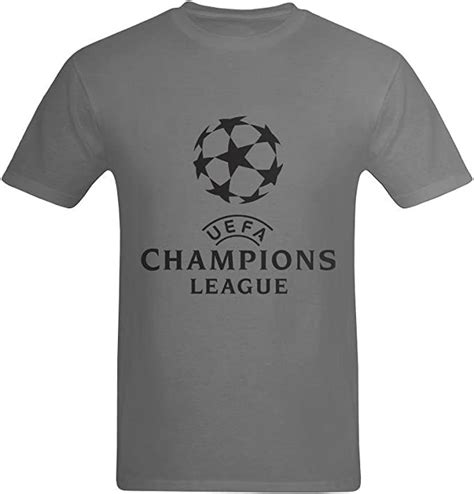Tshirtpark Mens Uefa Champions League Logo T Shirt Us Size L Amazon