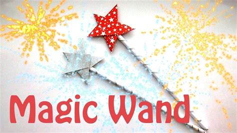 How To Make A Magic Wand Origami Magic Wand Christmas Crafts