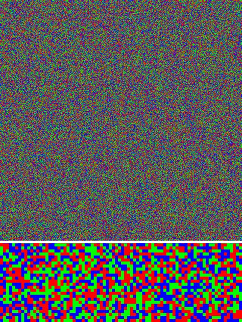 High Resolution Textures 262144 Random Red Green And Blue Squares