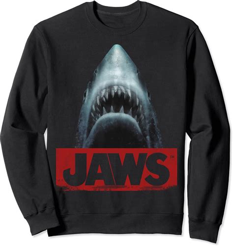 Jaws Classic Boxed Logo Sweatshirt Uk Fashion