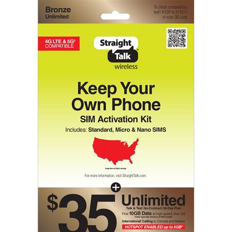 Straight Talk Bring Your Own Phone Dual Retail Zipper Pack Tri Punch Bundle 35 Airtime