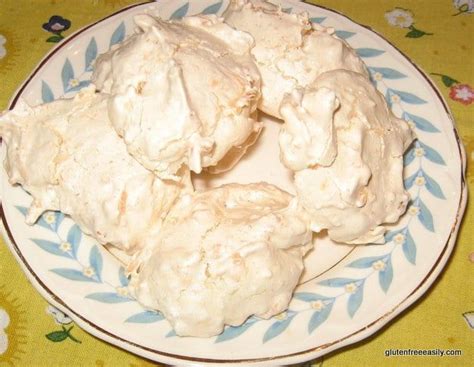 Naturally Gluten Free Coconut Meringues Think Of These As Almost