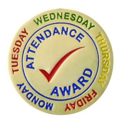 Attendance Award Clipart Clip Art Library