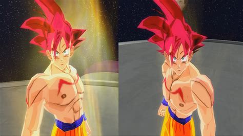 Goku Super Saiyan God 2 Fan Art Dbz Budokai Tenkaichi 3 Mod Youtube