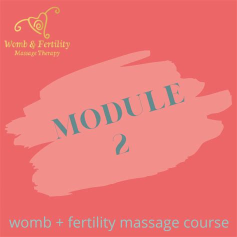 Course Outline Fertility Massage