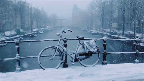 Snow In Amsterdam Youtube
