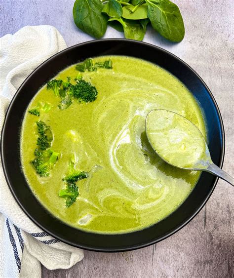 Spinach And Broccoli Soup Healthier Steps