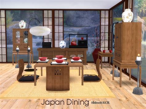 Japan Dining Mod Sims 4 Mod Mod For Sims 4