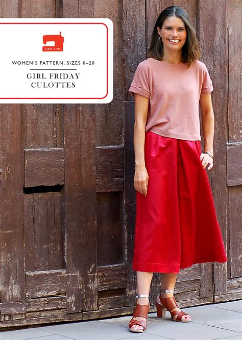 Accédez aux dernières tendances avec notre sélection pour femme, homme et enfant. Introducing the Liesl + Co Girl Friday Culottes | Blog ...
