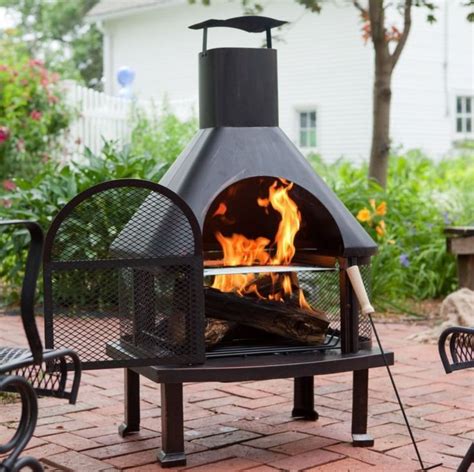 Chimney Fire Pit Clay Fire Pits For Outdoors Fire Pit Ideas Cast