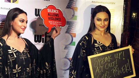 Sonakshi Sinha At Short Film Festival Based On Womens Safety And Empowerment Youtube