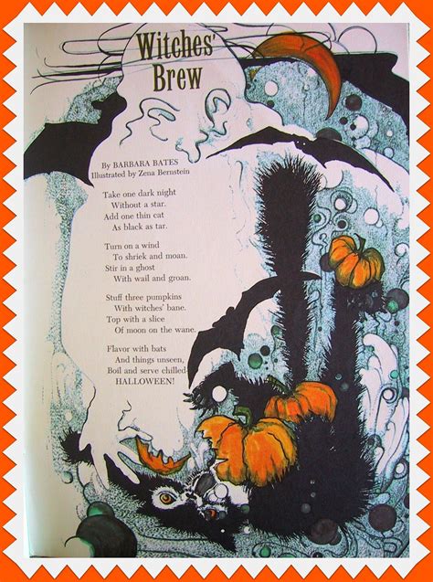 Golden Mag Poem Halloween Poems Vintage Halloween Cards Halloween