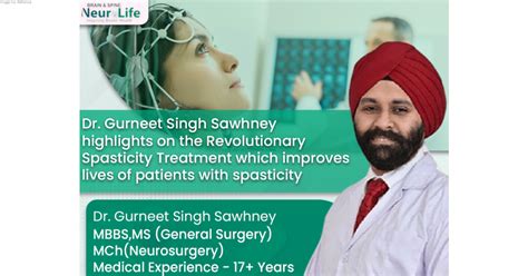 Dr Gurneet Singh Sawhney Highlights On The Revolutionary Spasticity