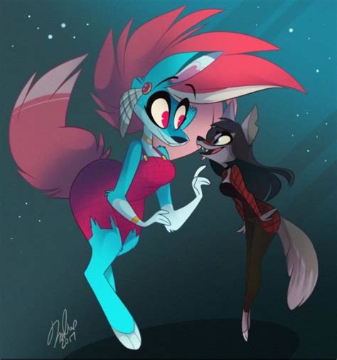 Vivziepop Commission Furry Drawing Furry Art Anthro Furry