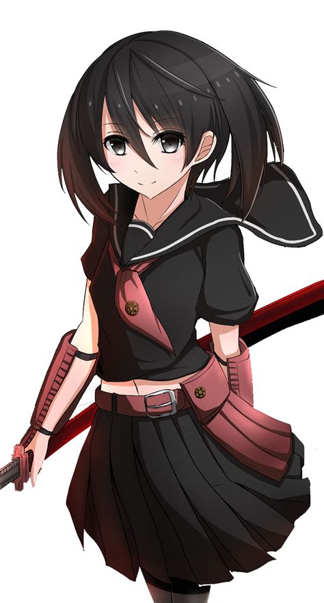 Akame Ga Kill Kurome Render By Boombam500 On Deviantart